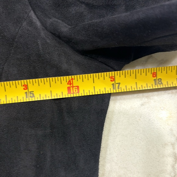 Prada Navy Suede A-Line Short Sleeve Dress Women’s size 40 or US 4 - Picture 12 of 15